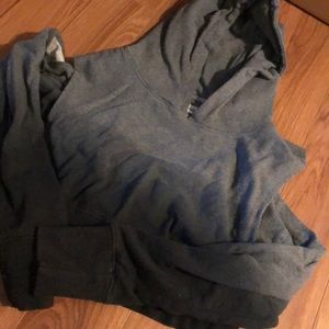 Gymshark ombre crop hoodie